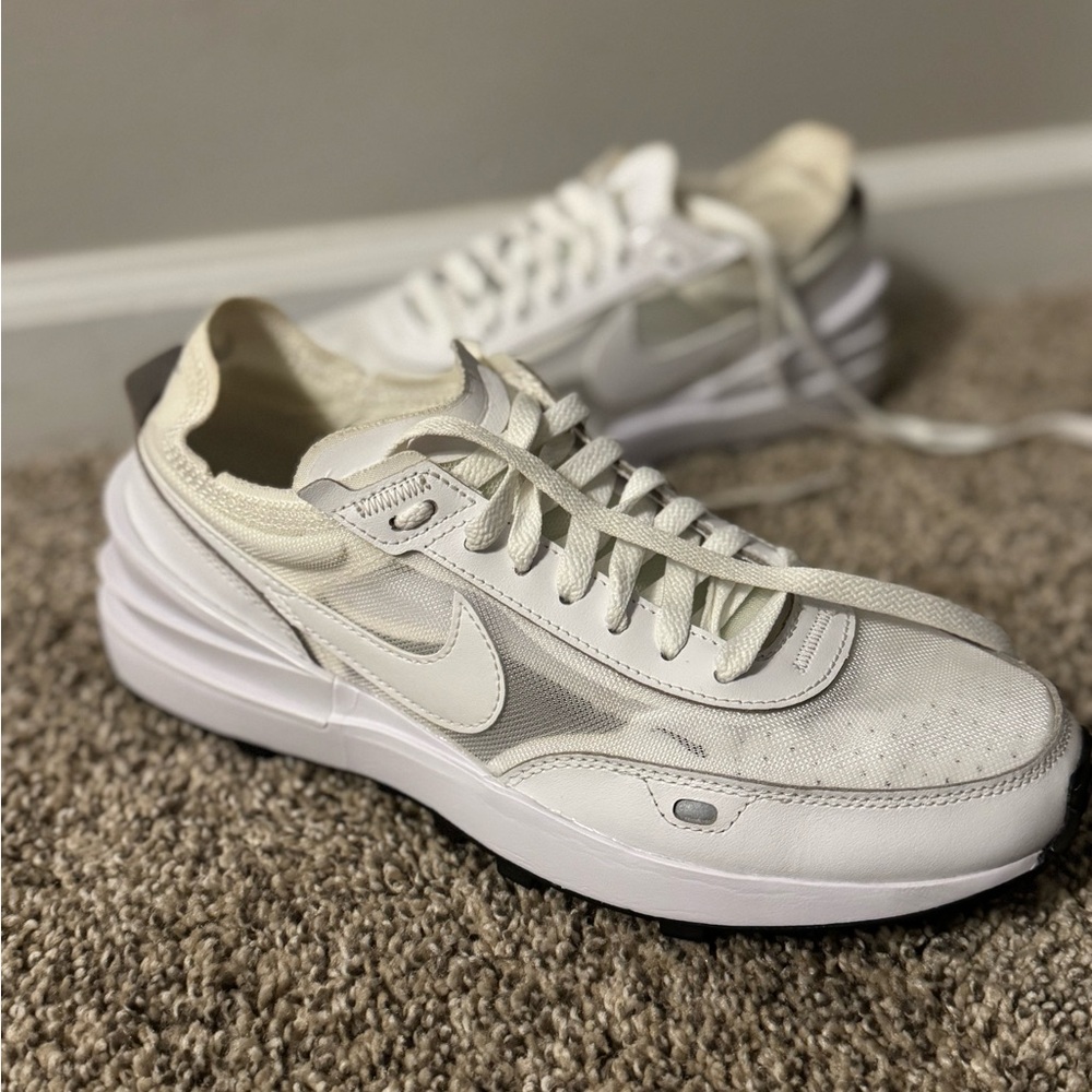 Nike Women’s Waffle One White/Cream Athletic Shoes